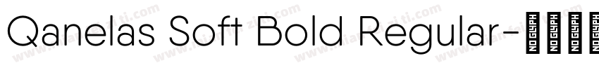Qanelas Soft Bold Regular字体转换
